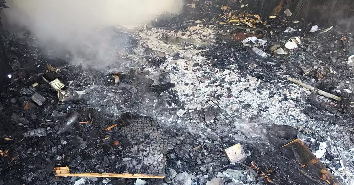 Belthangady: Helium gas explosion guts craft store, two workers escape unhurt